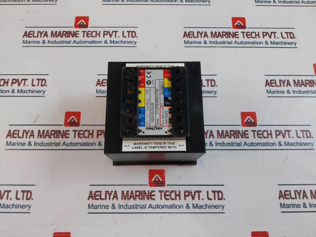 Conzerv Em 6436 Digital True Rms Energy Meter Ver 03.03.05