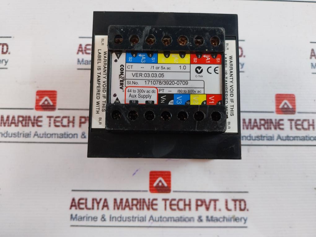 Conzerv Em 6436 Digital True Rms Energy Meter Ver 03.03.05