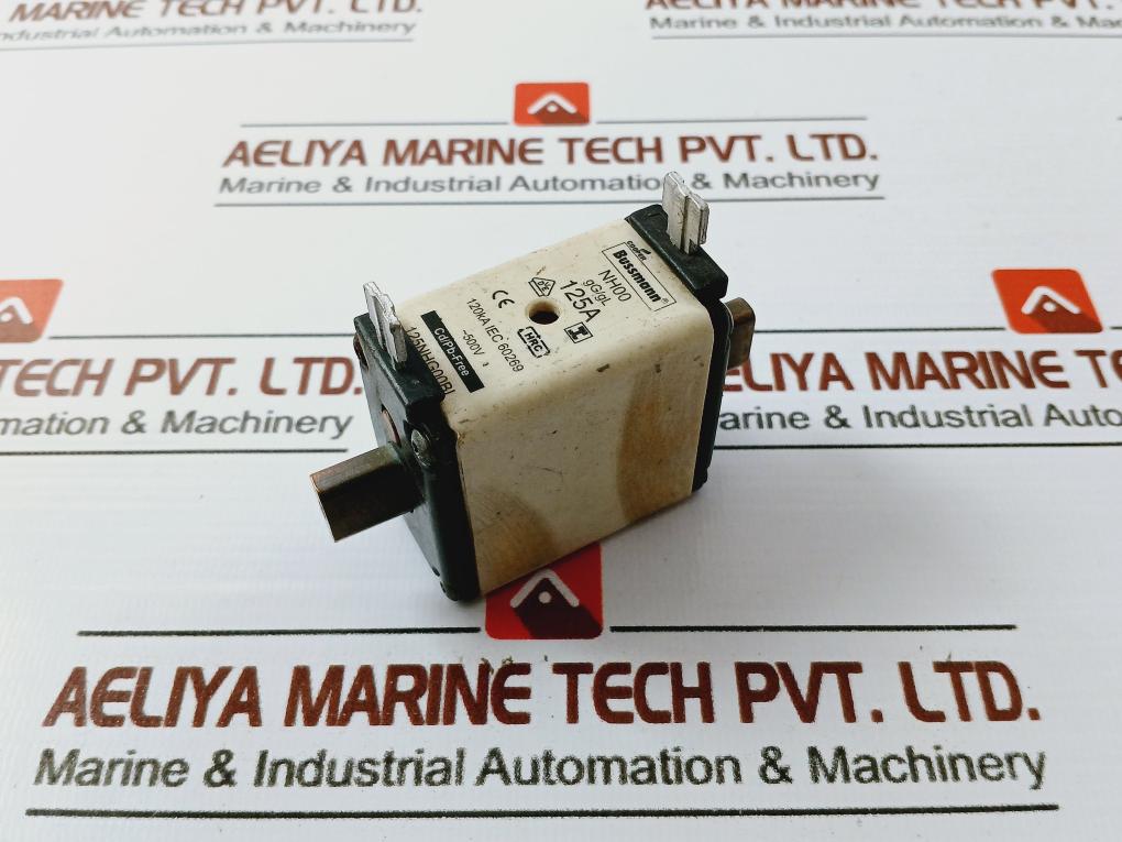 Cooper Bussmann 125NHG00BI NH Fuse Square Type GG/GL 125A 120KA