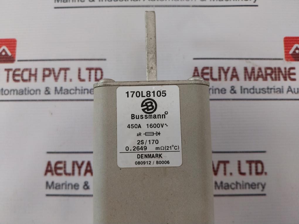 Cooper Bussmann 170L8105 Fuse 450A 1600V