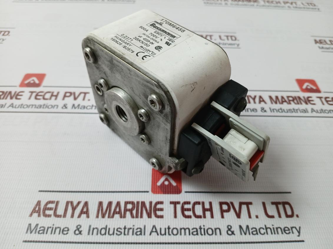 Cooper Bussmann 170M6458 High Speed Square Body Fuse 3Bkn/50 690V 500A 700V