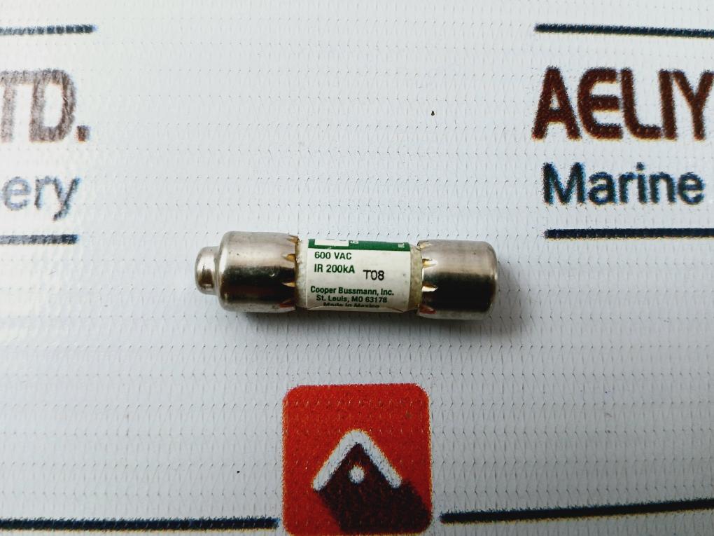 Lot of 5X Cooper Bussmann Fnq-r-10 Current Limiting Cartridge Fuse