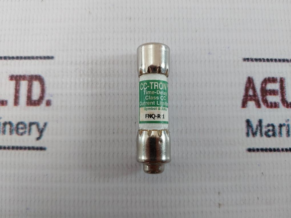 Lot of 5X Cooper Bussmann FNQ-R-1 Class CC Time Delay Fuse 600Vac