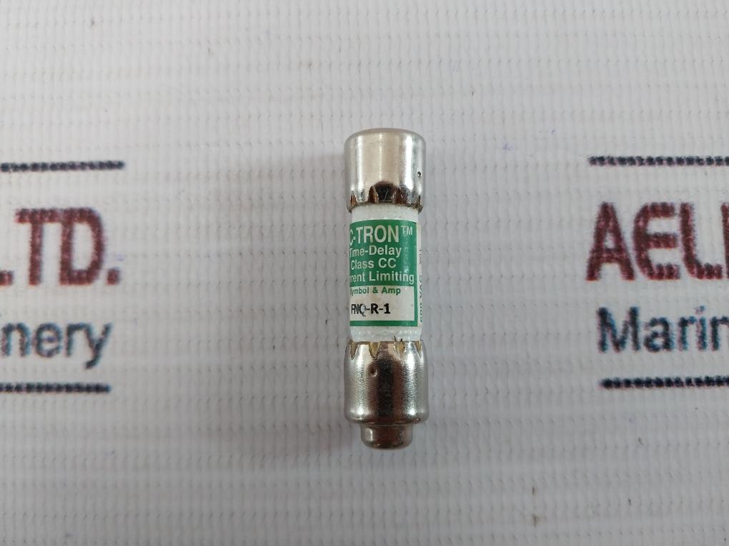 Lot of 5X Cooper Bussmann FNQ-R-1 Class CC Time Delay Fuse 600Vac