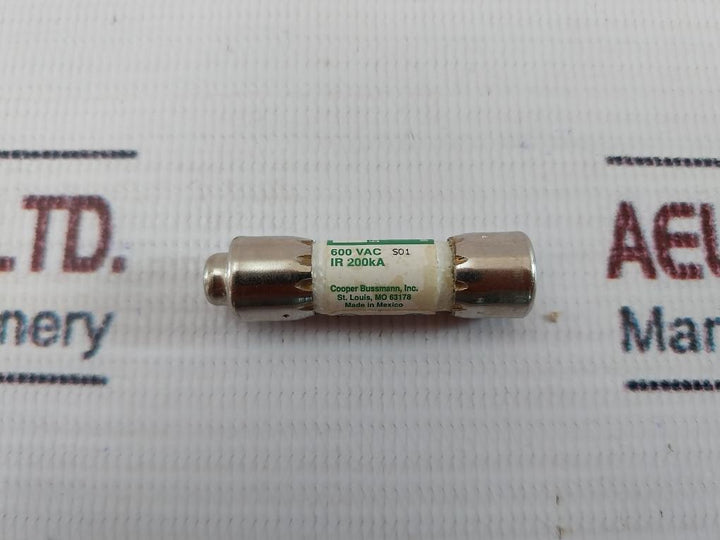 Lot of 5X Cooper Bussmann FNQ-R-1 Class CC Time Delay Fuse 600Vac