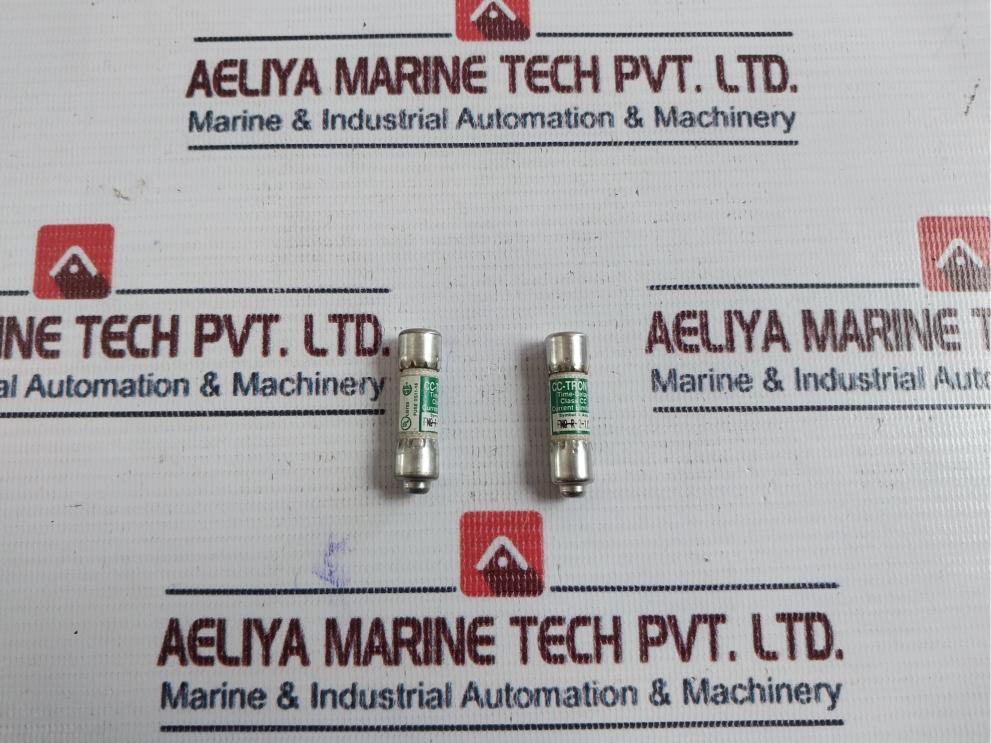 Lot of 5x Cooper Bussmann Fnq-r-2-1/2 Class CC Fuse 600 Vac