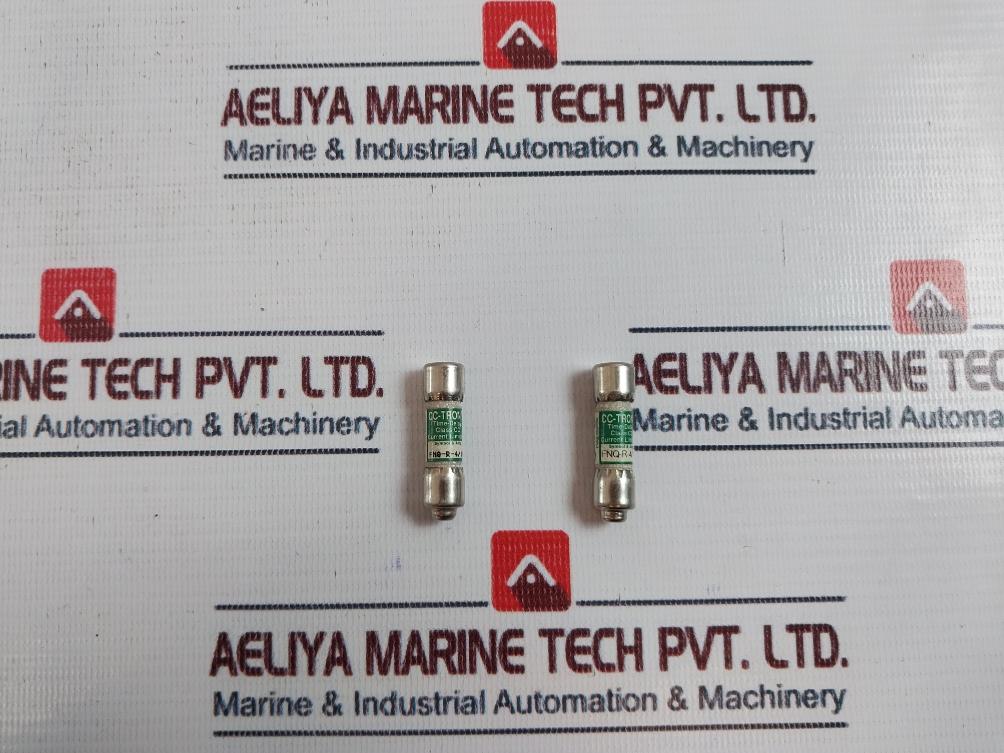 Lot of 3x Cooper Bussmann Fnq-r-4/10 Time-delay Class CC Fuse 600vac