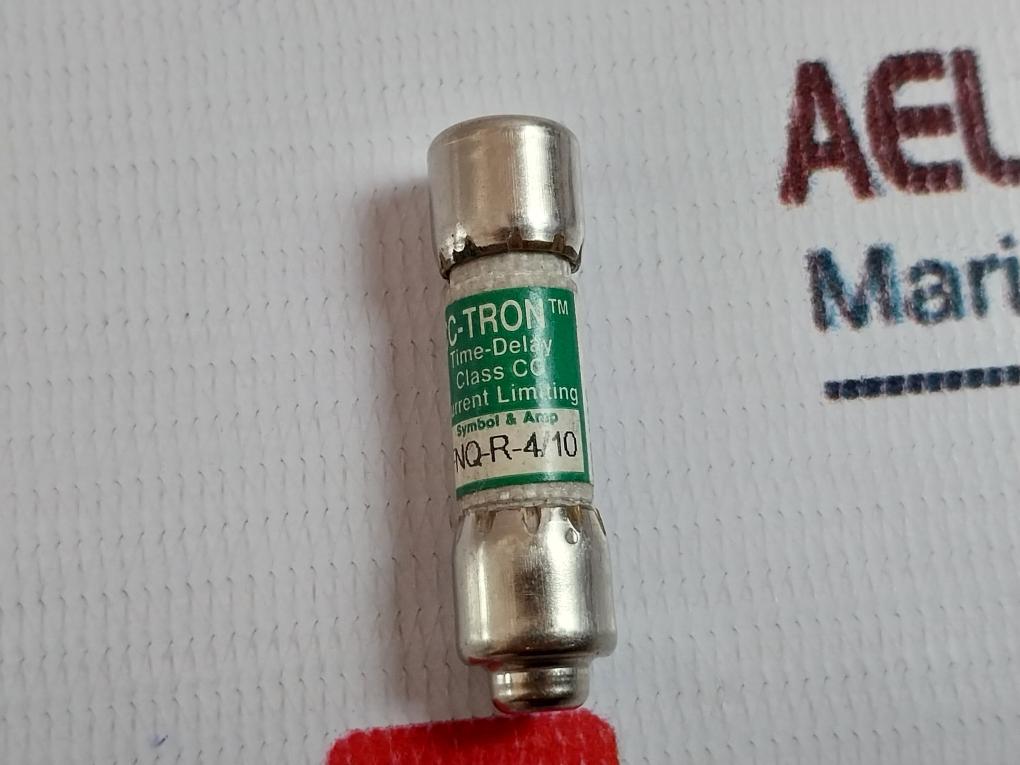 Lot of 3X Cooper Bussmann Fnq-r-4/10 Time-delay Class CC Fuse 600vac