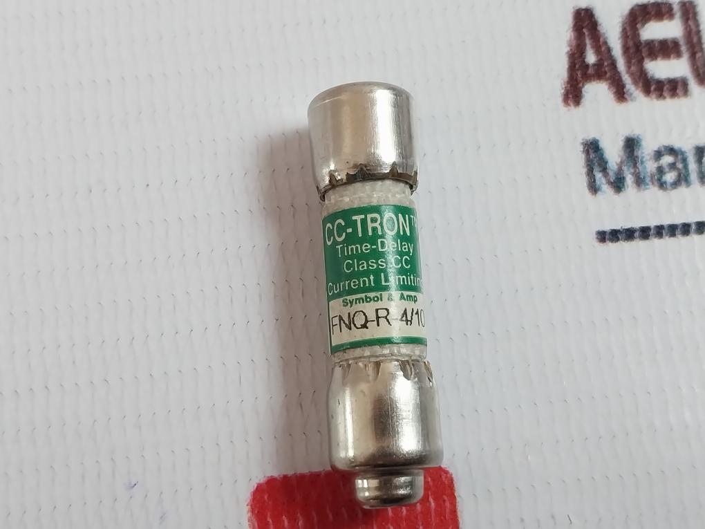 Lot of 3x Cooper Bussmann Fnq-r-4/10 Time-delay Class CC Fuse 600vac