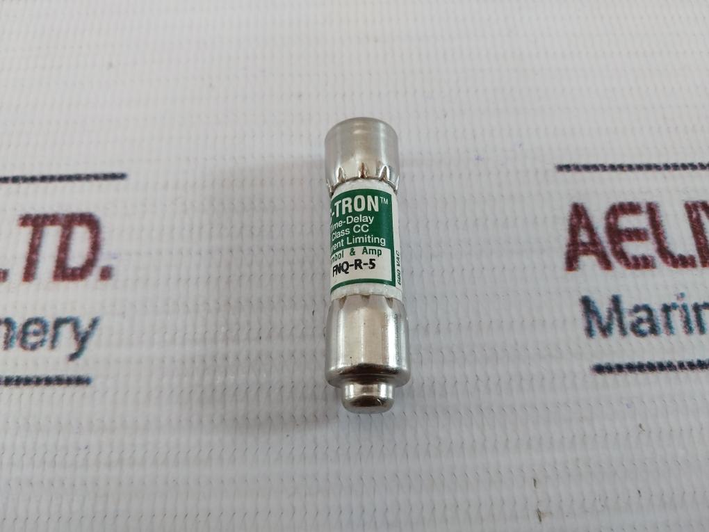 Lot of 4X Cooper Bussmann FNQ-R-5 CC-TRON Class CC Time Delay Fuse 600Vac