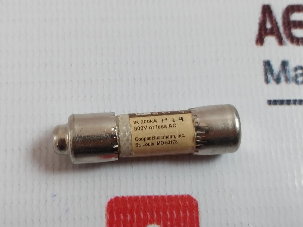 Cooper Bussmann Ktk-r-10 Class Cc Current Limiting Fuse 600V