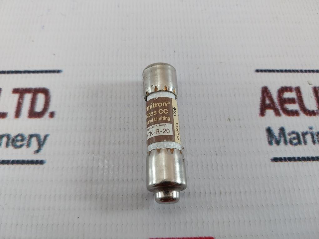 Lot of 8X Cooper Bussmann KTK-R-20 Current Limiting Fuse 600V