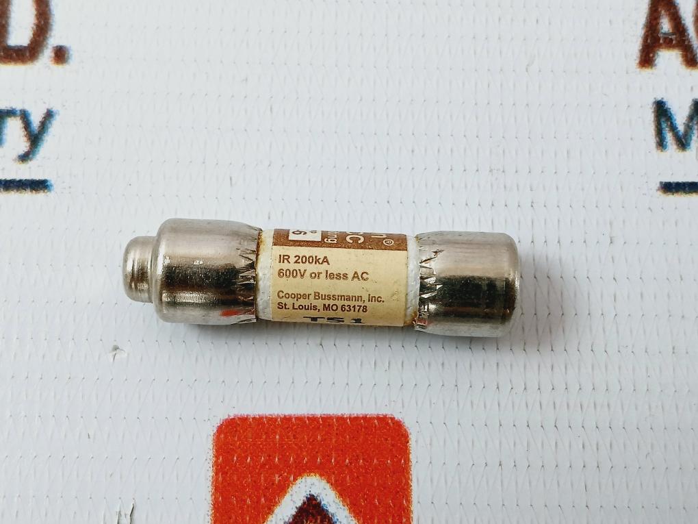 Lot of 8x Cooper Bussmann Ktk-r-6 Cartridge Fuse 600v