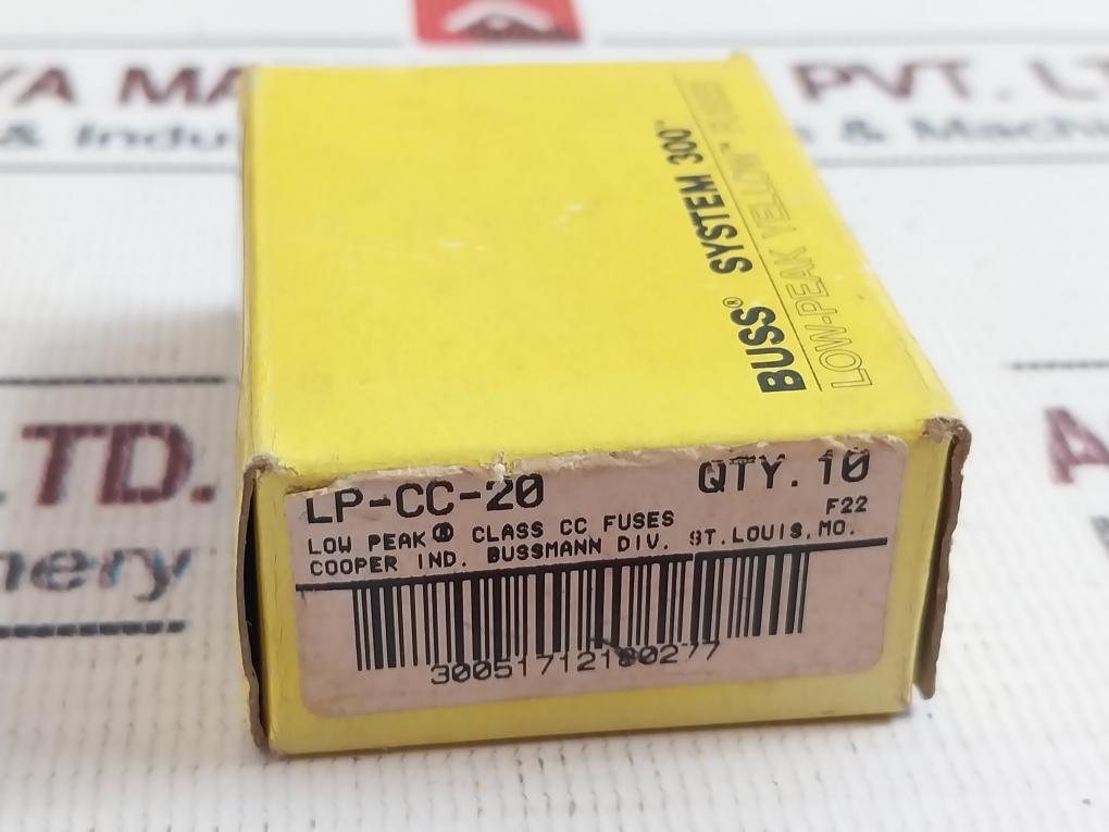 Cooper Bussmann Lp-cc-20 Fuse 600V