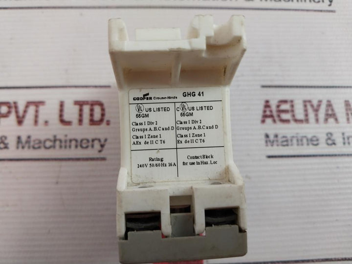 COOPER CROUSE-HINDS GHG4171102R2 Explosion-Protected Control Unit 240v 50/60hz