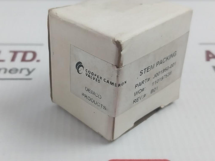 Cooper Cameron J001950-001 Stem Packing Seal Kit Rev-b01