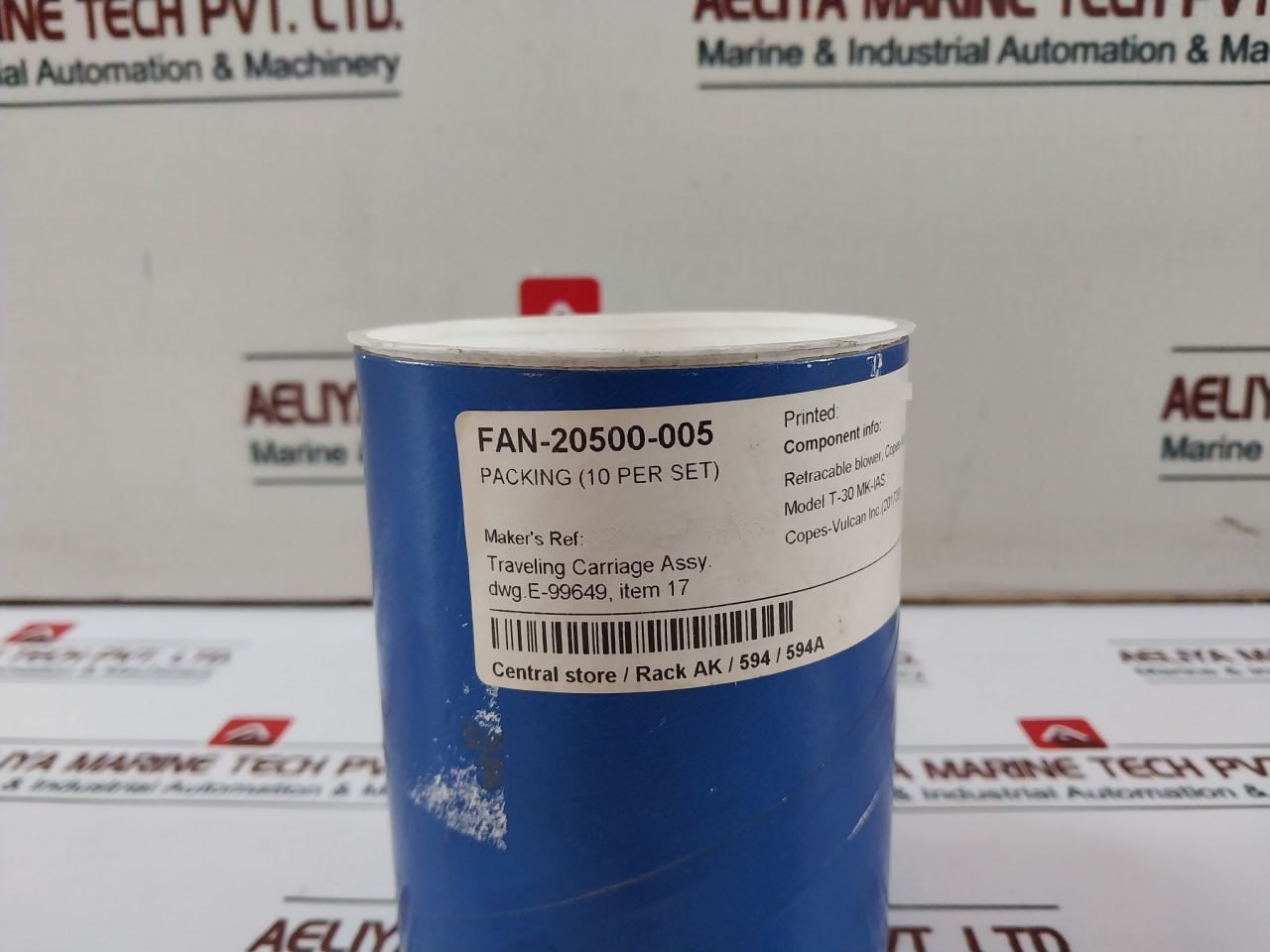 Copes-vulcan 190033 Bearing Compressor Side 3.0” H.S. Pinion Set