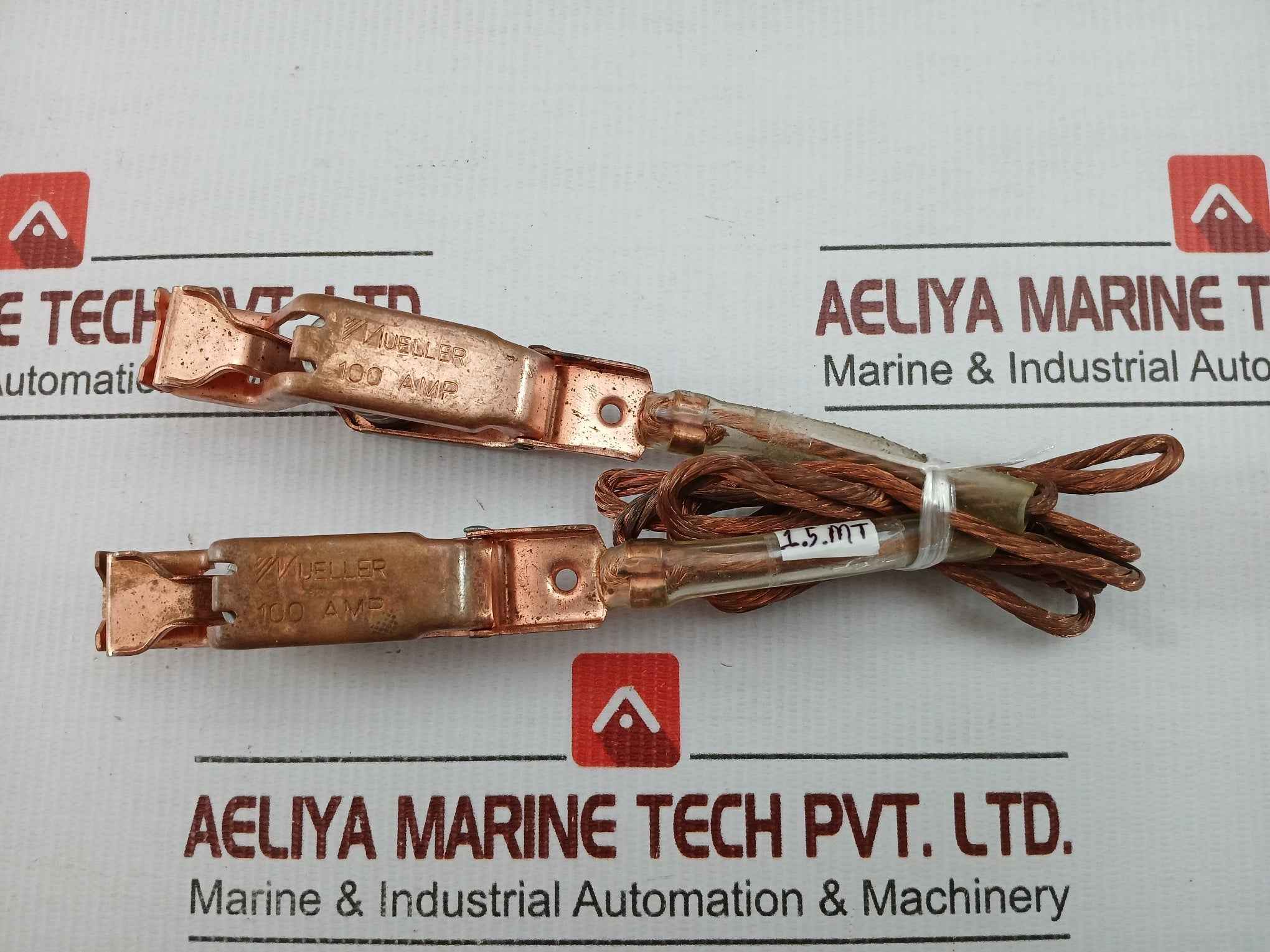 Copper Clip 1.5 Meter 100 Amp Muller