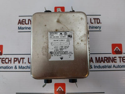 Corcom 20VR1 EMI Filter 20A 120/250V 50-60Hz