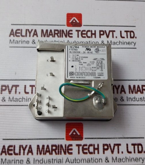 Corcom 3Ezm4 Power Entry Module 3A 120/250V~ 50-60Hz
