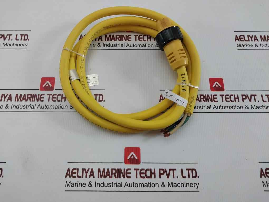 Cordset Connector 32323 Daniel Woodhead 600V 18A