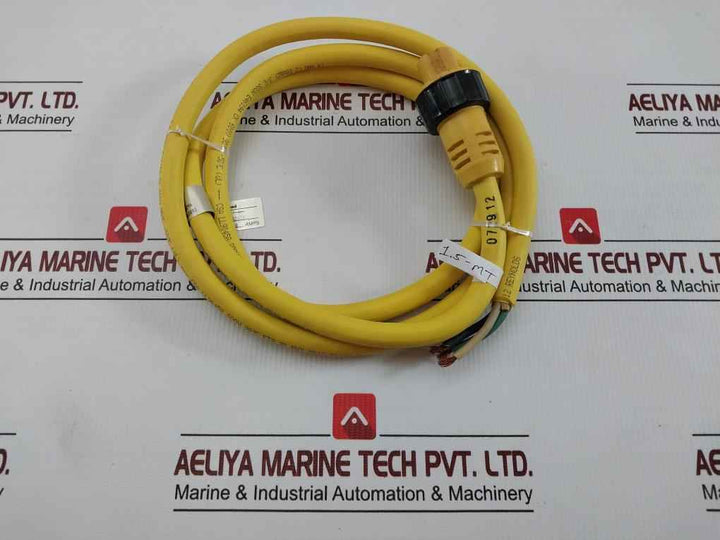 Cordset Connector 32323 Daniel Woodhead 600V 18A