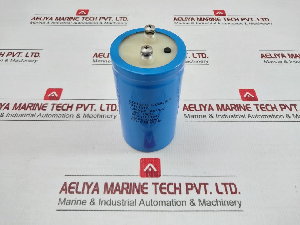 Cornell-Dubilier-Electrolytic-Capacitor-100vdc-101e1317-2