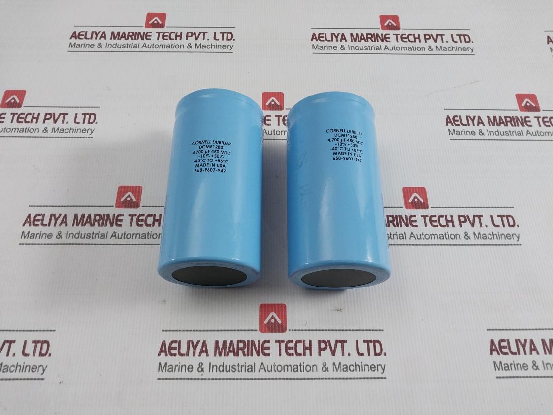 Cornell Dubilier Dcme1280 Aluminium Electrolytic Capacitor