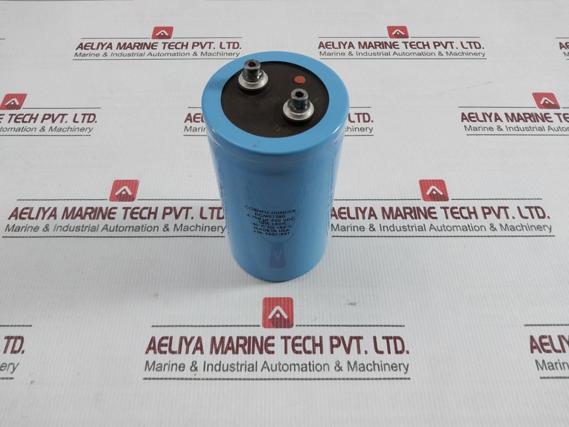 Cornell Dubilier Dcme1280 Aluminium Electrolytic Capacitor