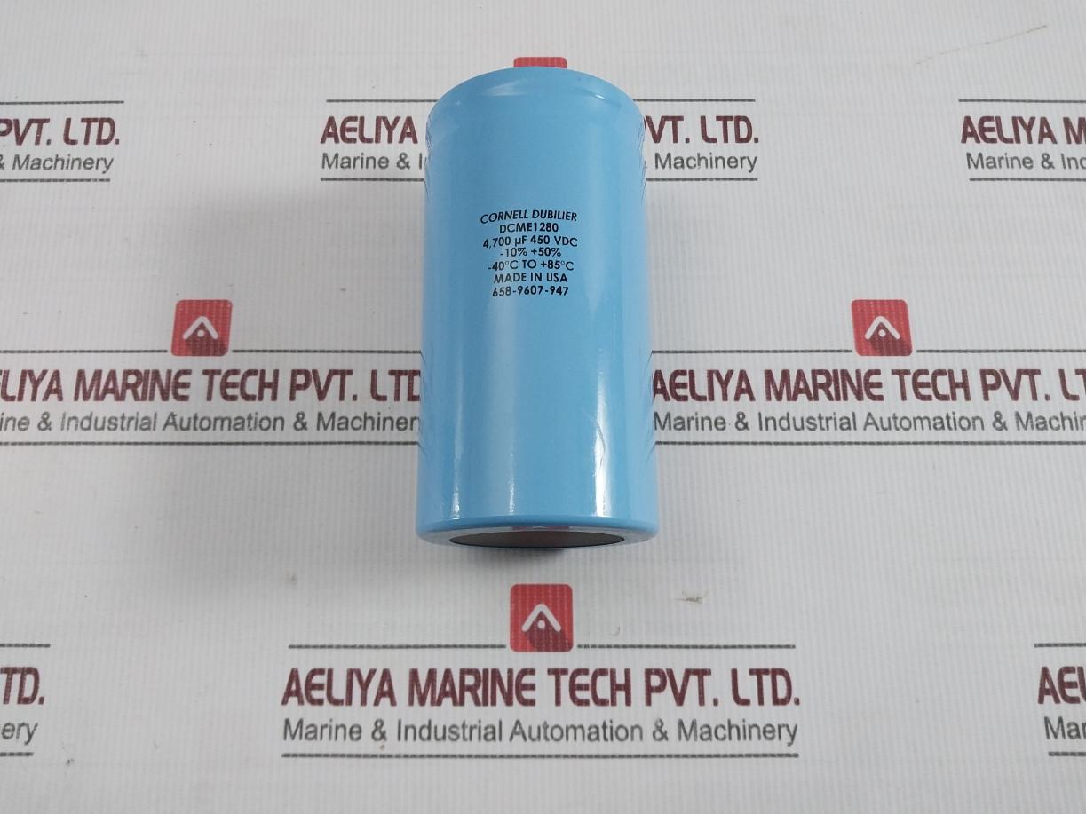 Cornell Dubilier Dcme1280 Aluminium Electrolytic Capacitor