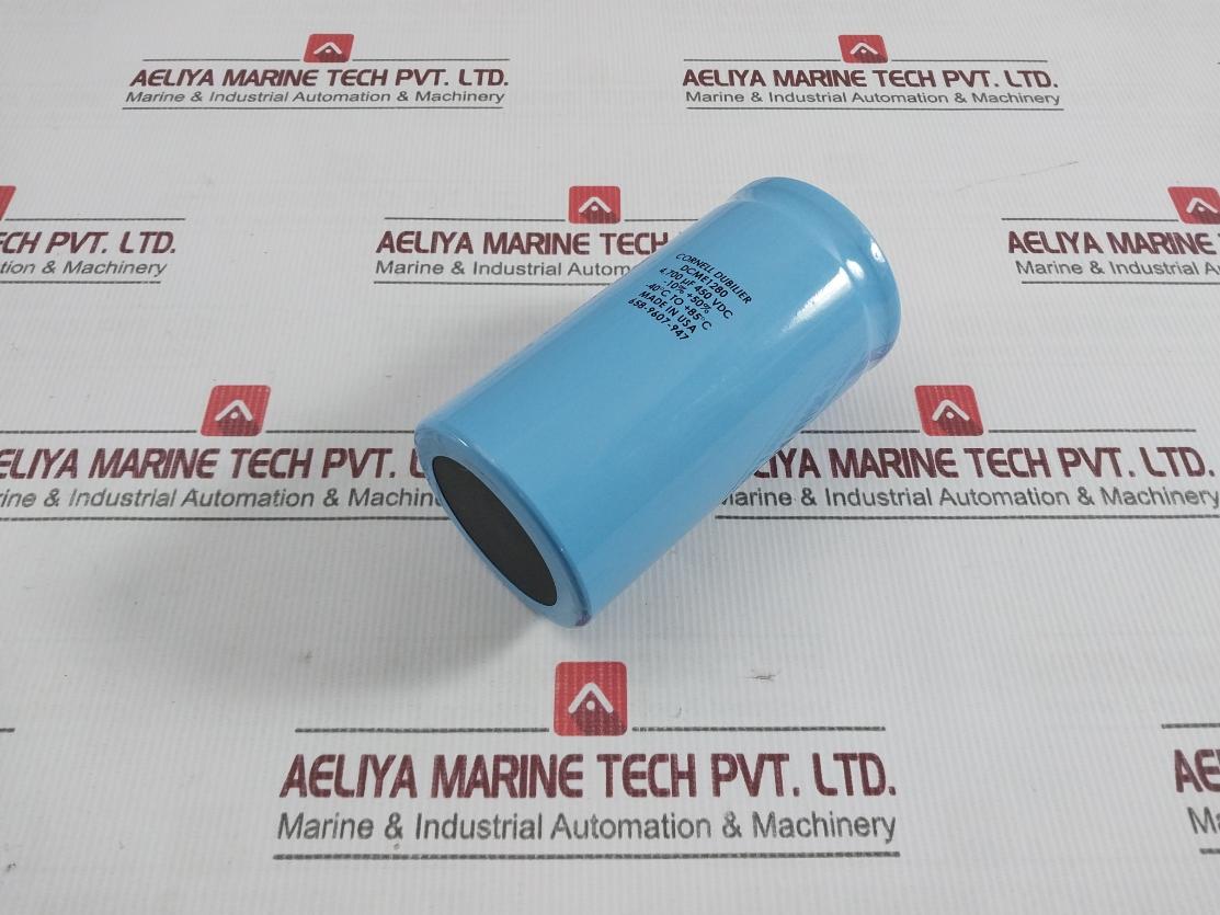 Cornell Dubilier Dcme1280 Aluminium Electrolytic Capacitor