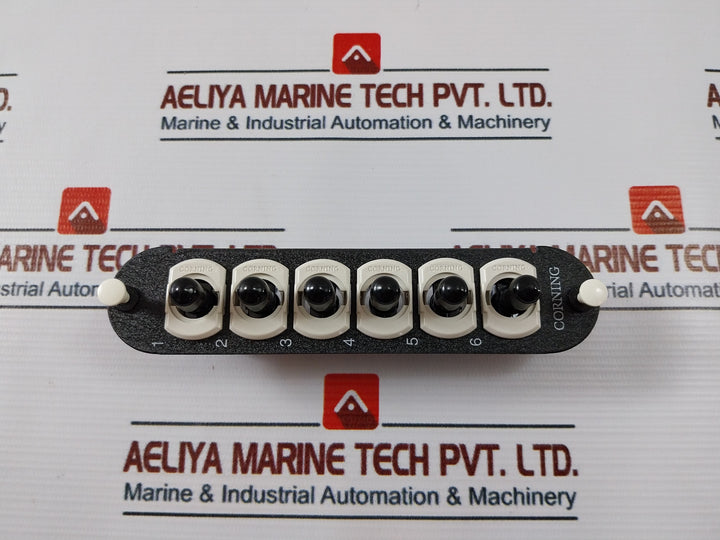 Corning 180685-cch-co06-15 6 Port Cch Connector Panels W/6 Mm/Sm
