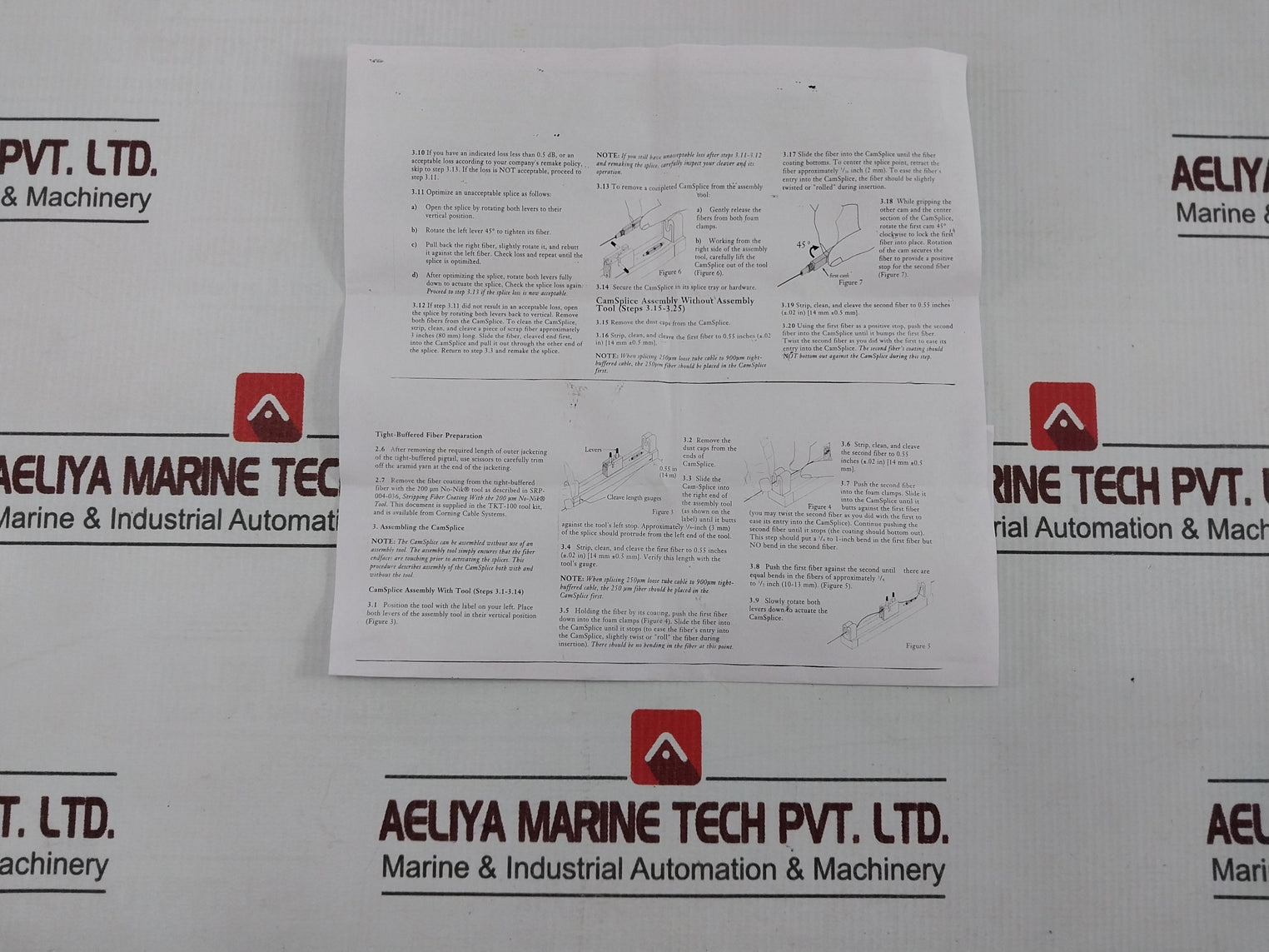 Corning Cable Systems 95-000-04 Mechanical Camsplice Set