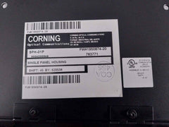 Corning Sph-01p Single Panel Housing Communication Circuit Accessory 763771