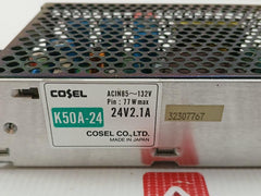Cosel-Enclosed-Switching-Regulator-Acin-K-Series-85-132v-K50a-24-7