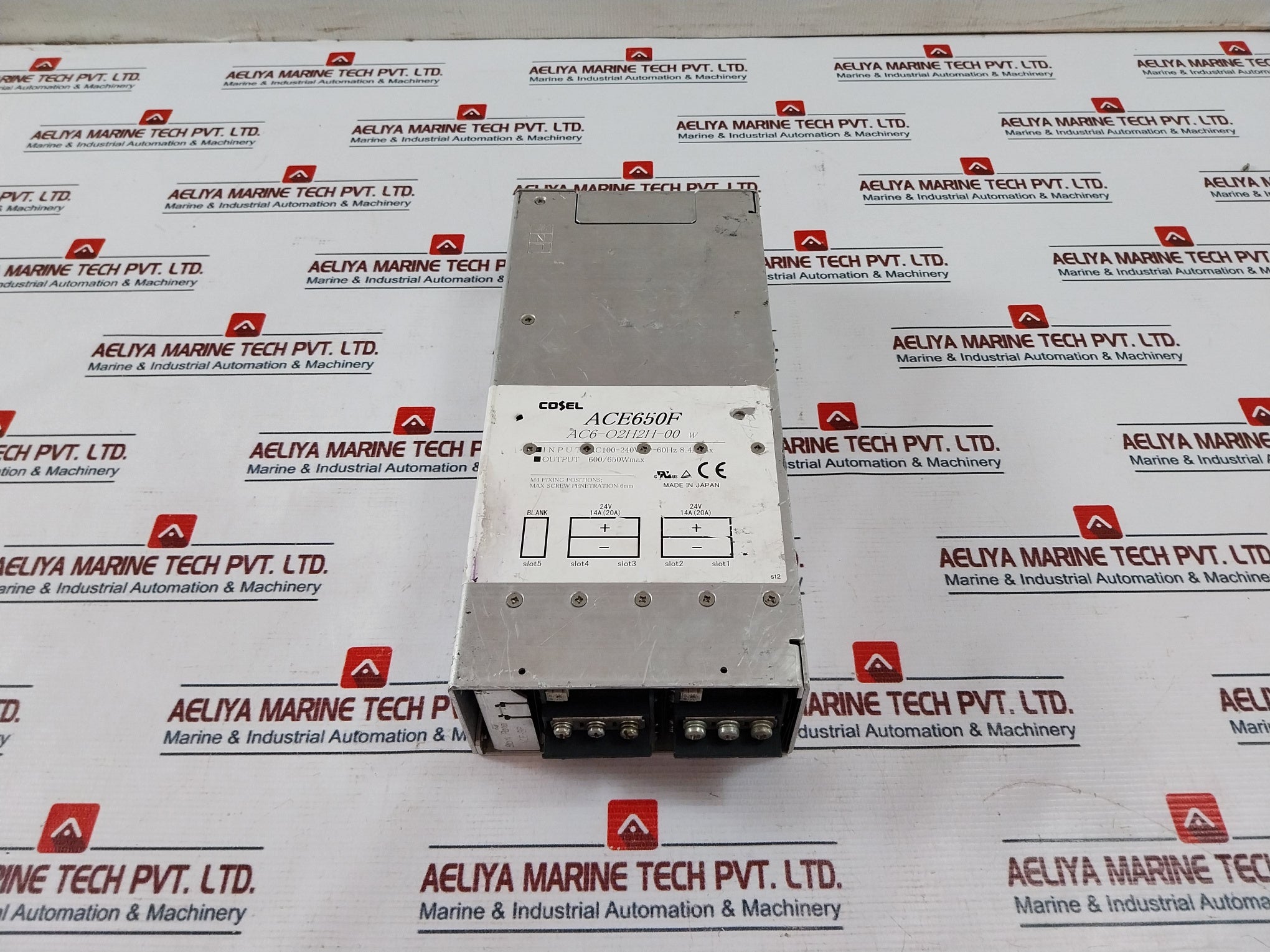 Cosel Ace650F Modular Power Supply Ac100-240V 50-60Hz 8.4A Max 600/650Wmax