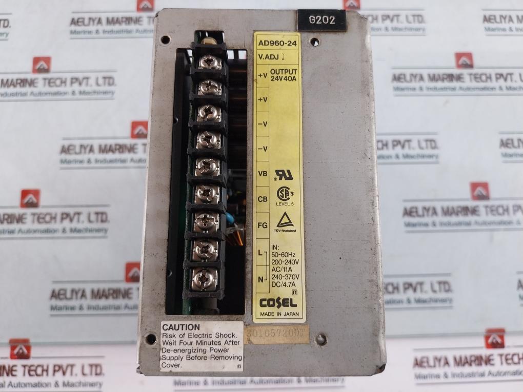 Cosel Ad960-24 Switch Power Supply 50-60Hz 24V 40A