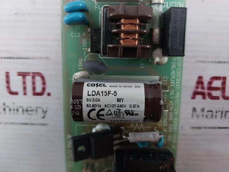 Cosel Lda15f Power Supply Board 3l086-4 3 250v 2a