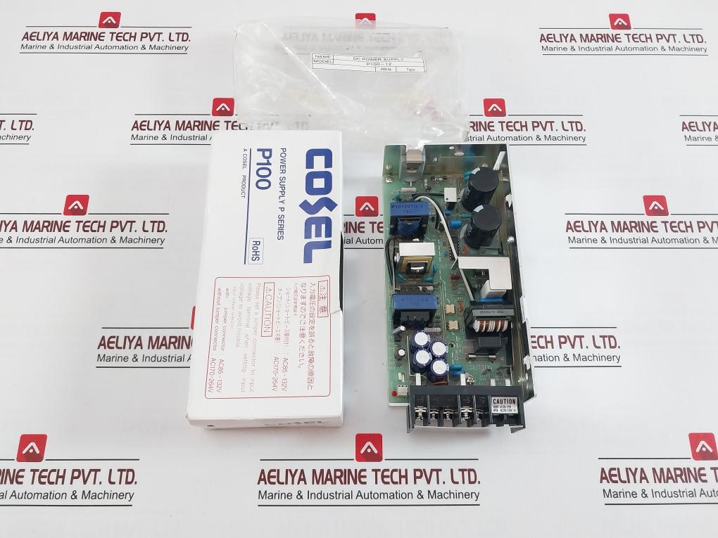 Cosel P100-12 Dc Power Supply Ac85-132V/170-264V Ac200-240V