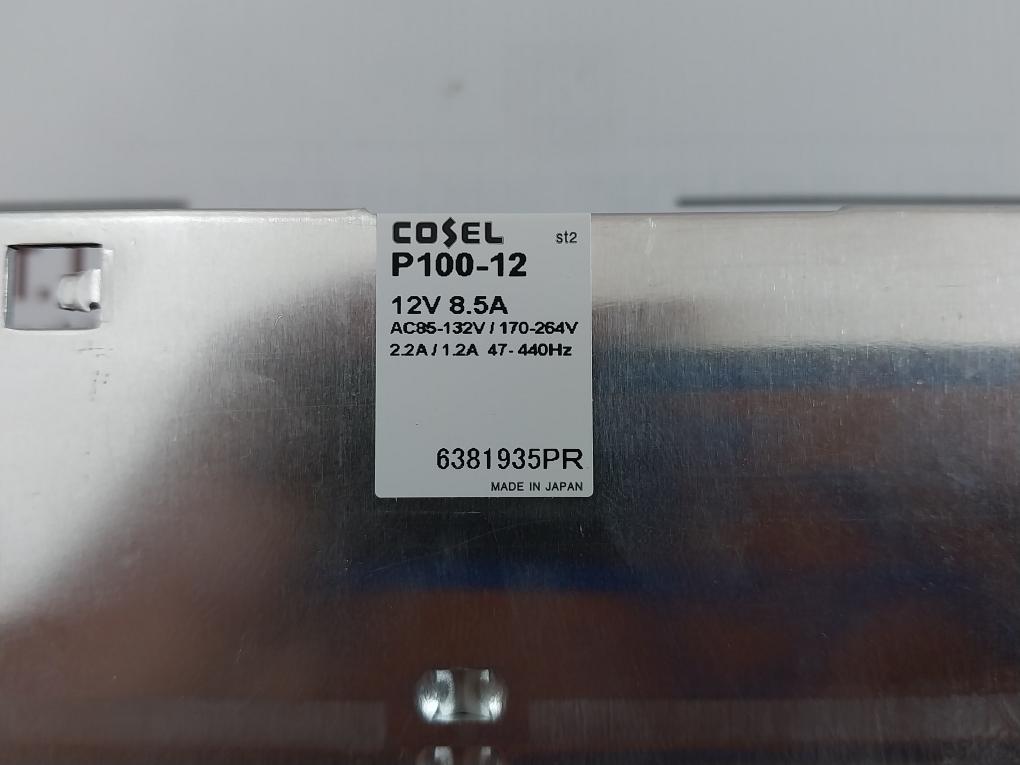 Cosel P100-12 Dc Power Supply Ac85-132V/170-264V Ac200-240V