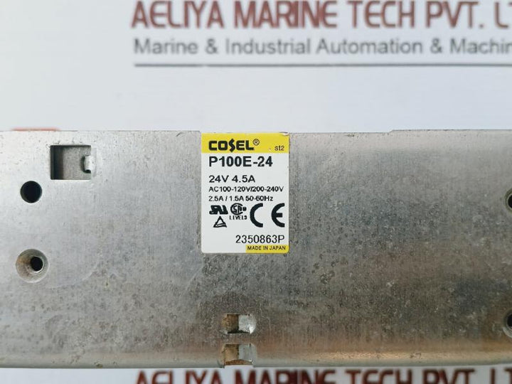 Cosel P100E-24-n Power Supply Module 24V 4.5A 50-60Hz 2350863P