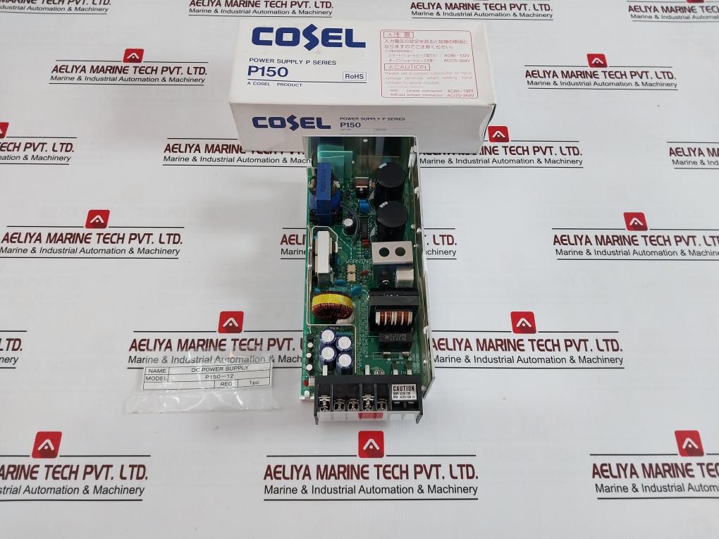 Cosel P150-12 P Series Dc Power Supply Module 12V Dc 47–440Hz 13A 156W