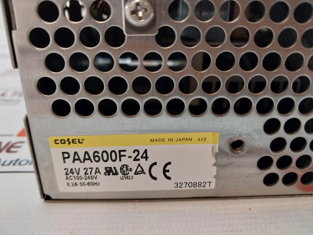 Cosel Paa600F-24 Switching Mode Power Supply 50/60Hz