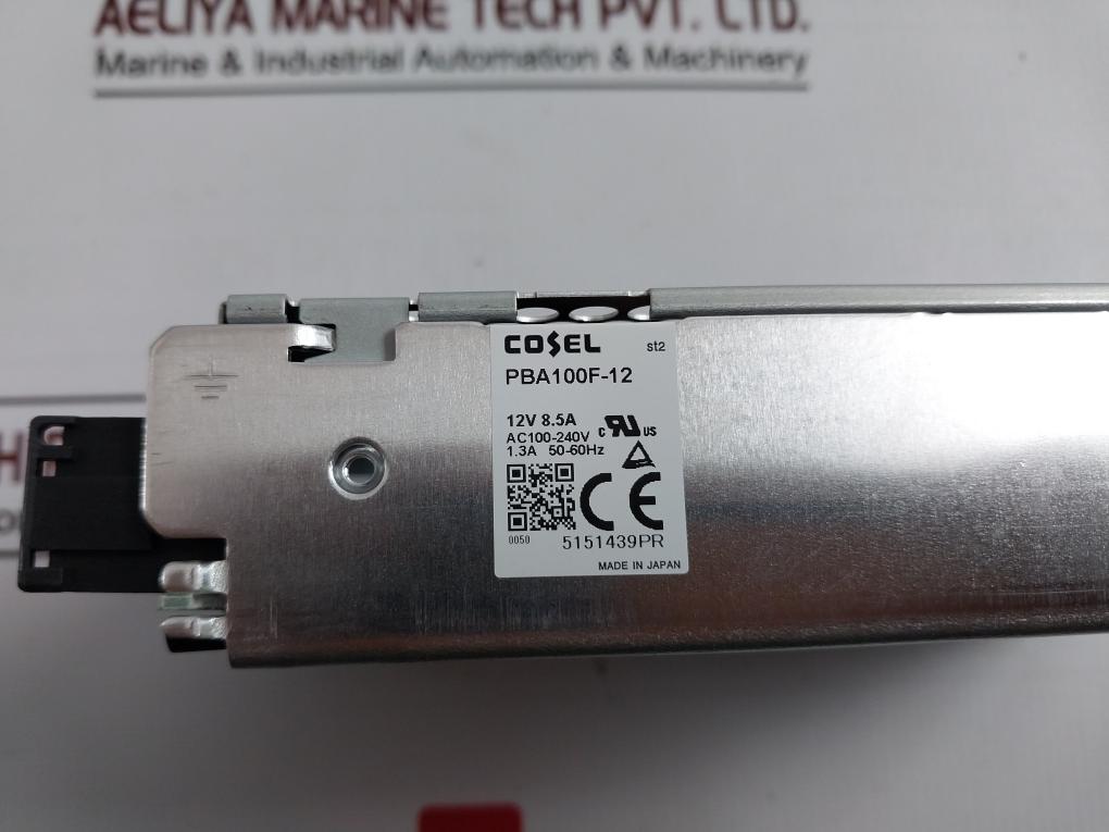 Cosel Pba100F-12 Switching Power Supply 100–240 Vac 1.3 A 50–60 Hz