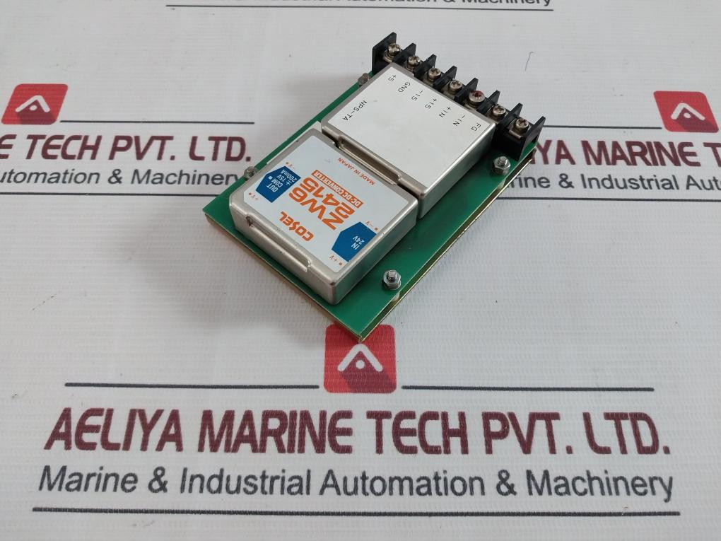 Cosel Zw6 2415 Dc-dc Converter Module 24V Tolerance 15V 200Ma - Aeliya Marine Tech