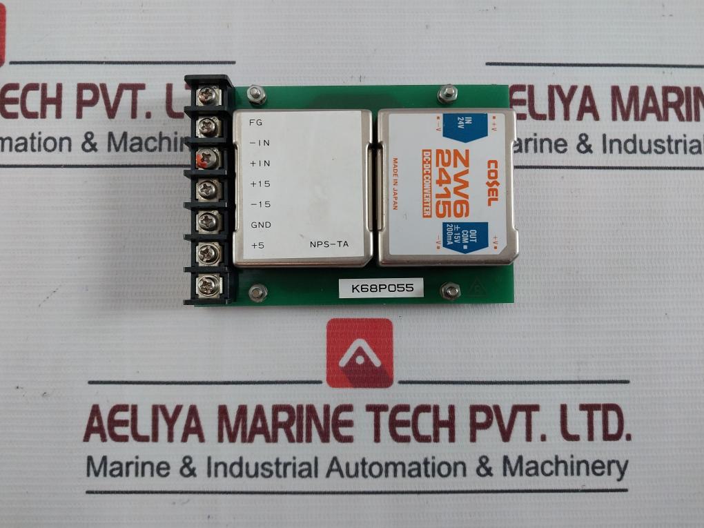 Cosel Zw6 2415 Dc-dc Converter Module 24V Tolerance 15V 200Ma - Aeliya Marine Tech