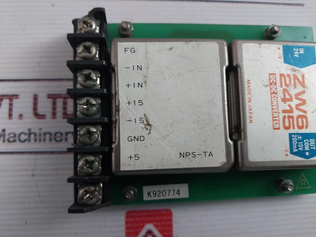 Cosel Zw62415 Dc-dc Converter Module Board 24V