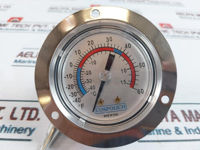 Cospolich -40 To 15°C Thermometer -40 To 60°F