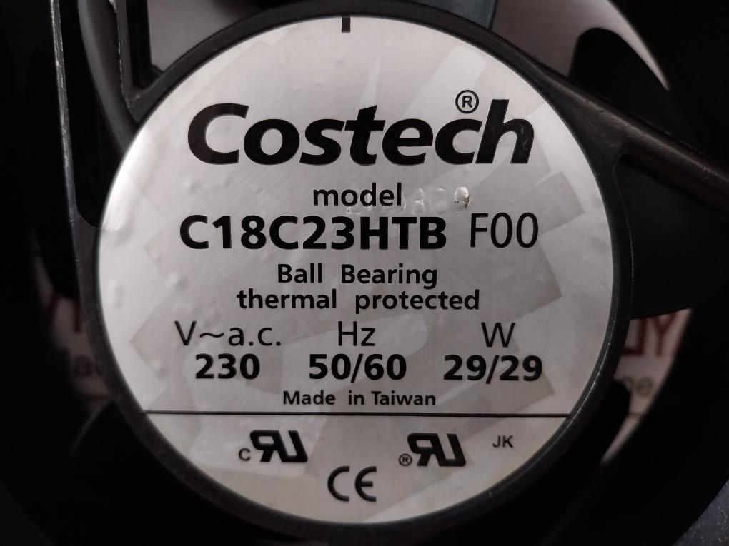 Costech C18C23Htb F00 Ac Axial Cooling Fan 50/60 Hz