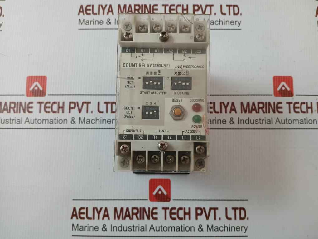 Count Relay Sbcr-203 Westronics Ac176-264V